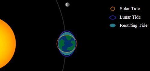 EarthMoonTides
